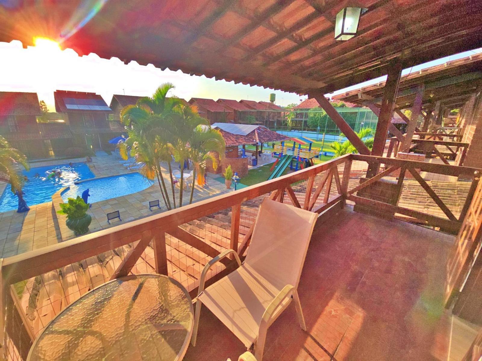 Chale Aconchegante Com Vista Para Piscina Гравата Екстериор снимка
